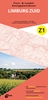 Afbeelding van ANWB Fiets en wandelknooppuntenkaart Z1. Limburg Zuid