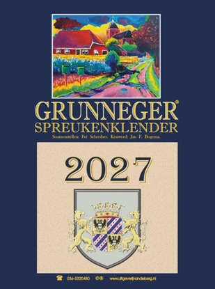 Afbeeldingen van Grunneger spreukenklender 2027