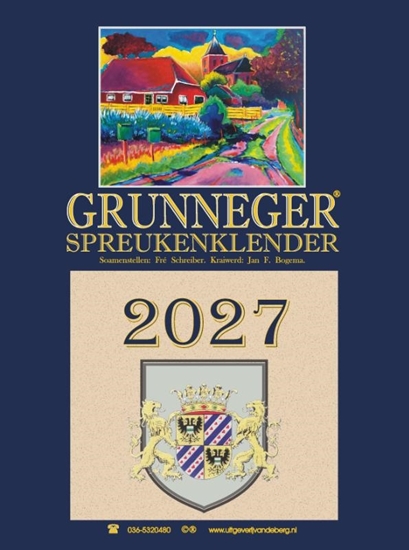 Afbeelding van Grunneger spreukenklender 2027