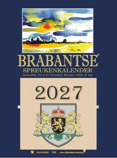 Afbeelding van Brabantse spreukenkalender 2027