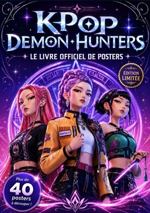 Afbeeldingen van KPop Demon Hunters Le livre de posters officiel- Avec 40 posters !