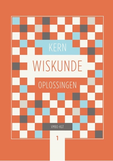 Afbeelding van KERN wiskunde vmbo-kgt 1 Oplossingen