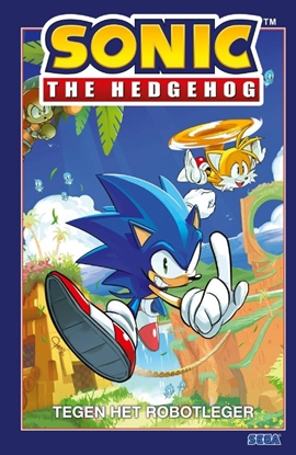 Afbeeldingen van Sonic Sonic the Hedgehog tegen het robotleger