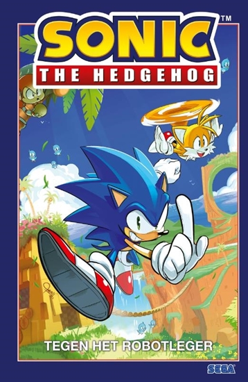 Afbeelding van Sonic Sonic the Hedgehog tegen het robotleger