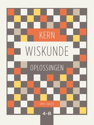 Afbeeldingen van KERN Wiskunde vmbo-kader 4 deel B oplossingenboek