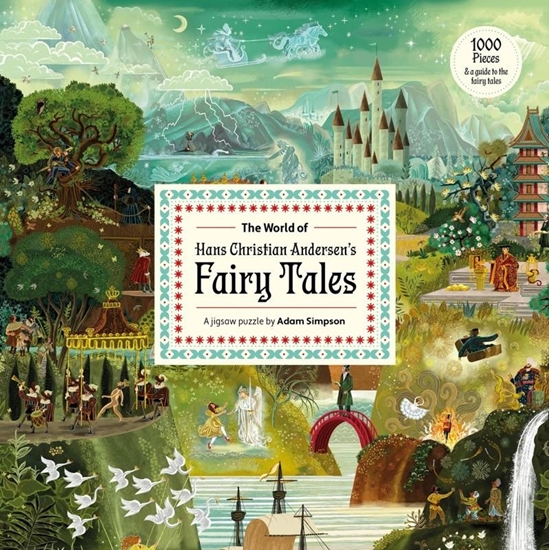 Afbeelding van The World of Hans Christian Andersen's Fairy Tales: A 1000-Piece Jigsaw Puzzle by Adam Simpson
