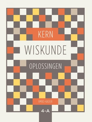 Afbeeldingen van KERN Wiskunde VMBO-kader leerjaar 4 deel A Oplossingenboek