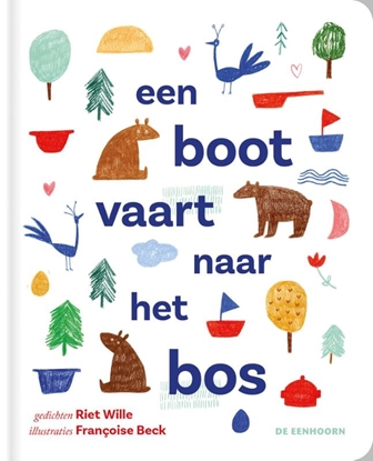 Afbeeldingen van Een boot vaart naar het bos