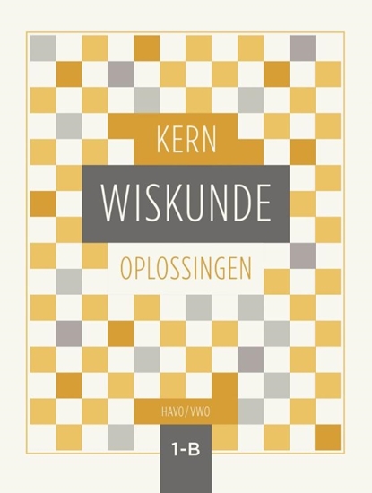 Afbeelding van KERN Wiskunde Havo/Vwo leerjaar 1 deel B Oplossingen