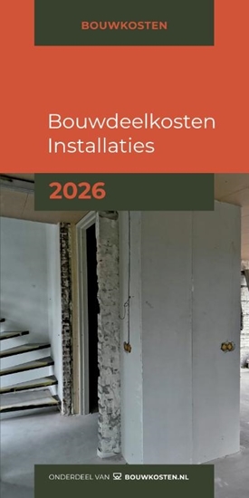 Afbeelding van Bouwdeelkosten Installaties 2026