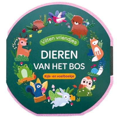 Afbeeldingen van Vilten vriendjes - Dieren van het bos