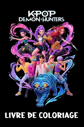 Afbeeldingen van Livre de Coloriage K-Pop Demon Hunters