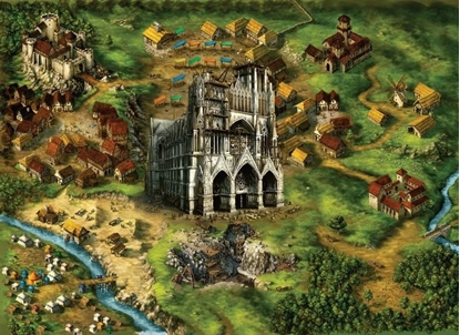 Afbeeldingen van Ken Follett: The Kingsbridge 1000-piece jigsaw puzzle