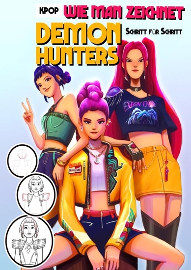 Afbeelding van Wie Man Zeichnet Kpop Demon Hunters