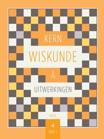 Afbeelding van KERN Wiskunde havo A laarjaar 4 deel 1 uitwerkingen