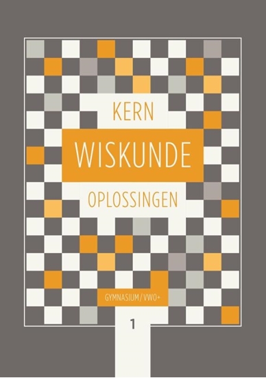 Afbeelding van KERN Wiskunde gymnasium/vwo+ 1 oplossingen