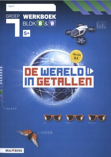 Afbeelding van De wereld in getallen 5.1 groep 7 blok 8 & 9 S+ Werkboek