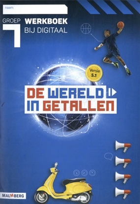 Afbeeldingen van De wereld in getallen 5.1 groep 7 werkboek bij digitaal