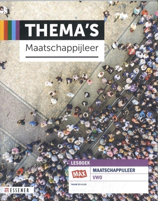 Afbeeldingen van Thema's Maatschappijleer vwo lesboek