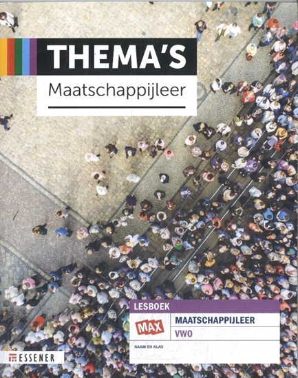 Afbeelding van Thema's Maatschappijleer vwo lesboek