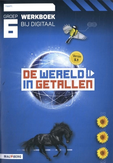 Afbeelding van De wereld in getallen 5.1 Groep 6 Werkboek bij digitaal