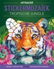 Afbeelding van Stickermozaïek - tropische jungle