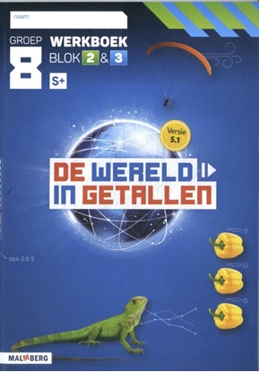 Afbeeldingen van De wereld in getallen 5.1 blok 2 + 3 S+ groep 8 werkboek