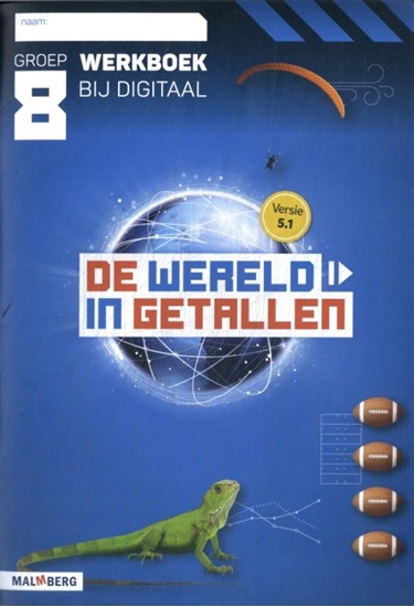 Afbeelding van De wereld in getallen 5.1 groep 8 Werkboek bij digitaal