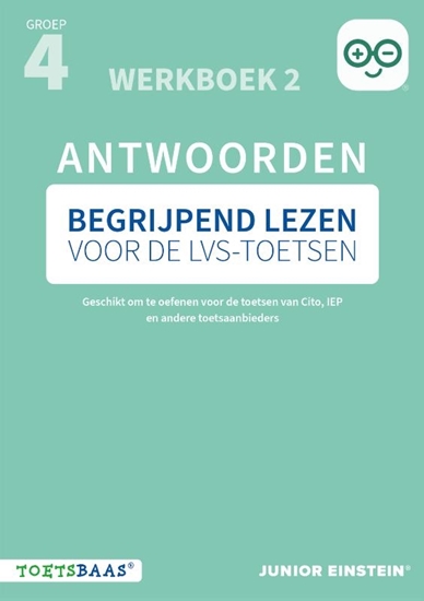 Afbeelding van Begrijpend lezen voor de LVS-toetsen Groep 4 Antwoordenboek 2