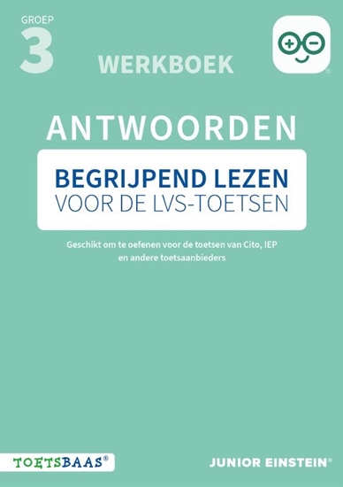 Afbeelding van Begrijpend lezen voor de LVS-toetsen Groep 3 Werkboek