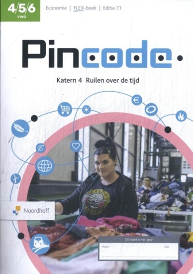 Afbeelding van Pincode 4/5/6 vwo economie katern 4 Ruilen over de tijd FLEX boek
