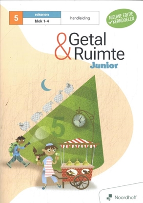 Afbeeldingen van Getal & Ruimte Junior groep 5 blok 1-4 rekenen Handleiding