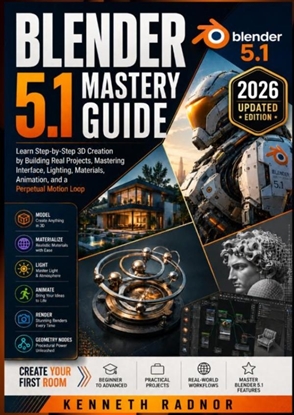 Afbeeldingen van Blender 5.1 Mastery Guide