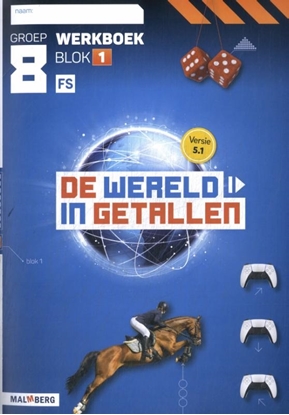 Afbeeldingen van De wereld in getallen 5.1 blok 1 FS groep 8 werkboek