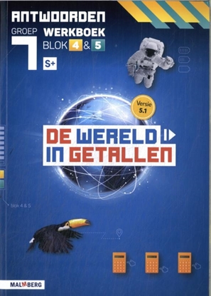 Afbeeldingen van De wereld in getallen 5.1 blok 4 + 5 S+ groep 7 Antwoorden werkboek