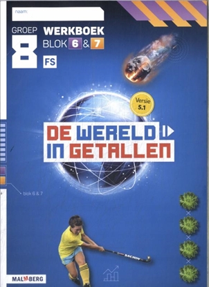 Afbeeldingen van De wereld in getallen 5.1 blok 6 + 7 FS groep 8 werkboek