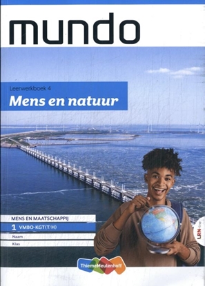Afbeeldingen van Mundo LRN-line boek 1 vmbo kgt (t/h) thema 4: Mens en natuur Leerwerkboek
