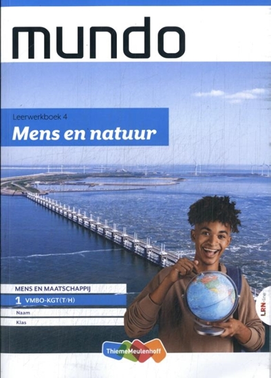 Afbeelding van Mundo LRN-line boek 1 vmbo kgt (t/h) thema 4: Mens en natuur Leerwerkboek