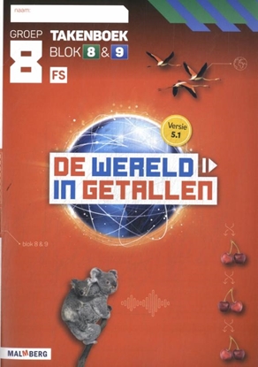 Afbeeldingen van De wereld in getallen 5.1 blok 8 + 9 FS groep 8 takenboek