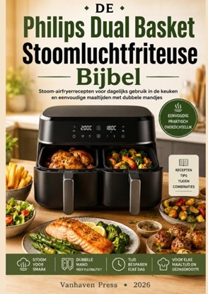 Afbeeldingen van Philips Dual Basket Stoomluchtfriteuse Bijbel