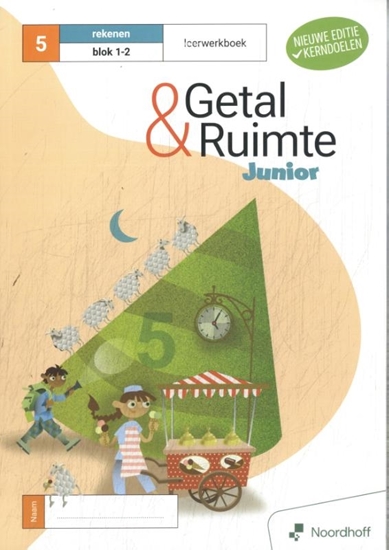 Afbeelding van Getal & Ruimte Junior blok 1-2 rekenen Leerwerkboek