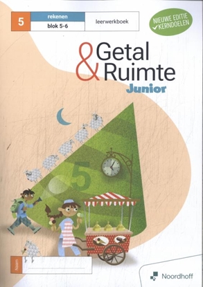 Afbeeldingen van Getal & Ruimte Junior groep 5 blok 5-6 leerwerkboek