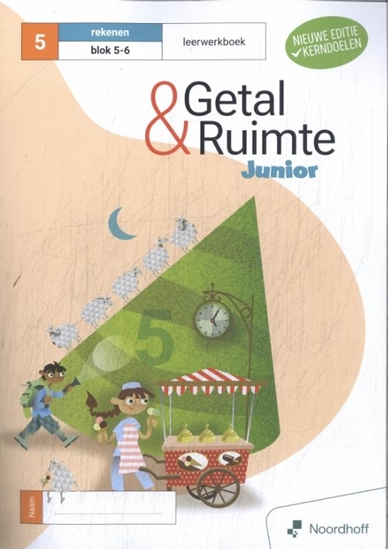 Afbeelding van Getal & Ruimte Junior groep 5 blok 5-6 leerwerkboek