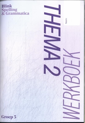 Afbeeldingen van Blink Spelling Blink Spelling gr 5 thema 2 werkboek