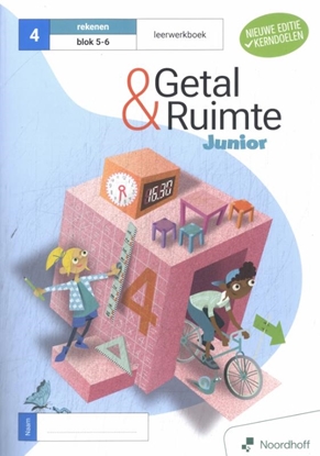 Afbeeldingen van Getal & Ruimte Junior groep 4 blok 5-6 leerwerkboek