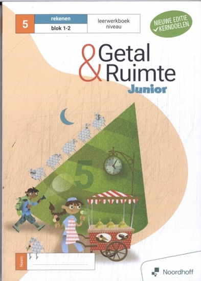 Afbeelding van Getal & Ruimte Junior groep 5 blok 1-2 leerwerkboek