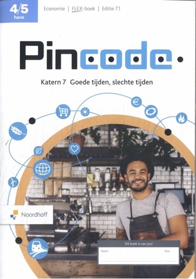 Afbeelding van Pincode 4/5 havo katern 7 Flex boek