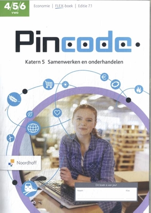 Afbeeldingen van Pincode vwo 5 katern 5 FLEX boek
