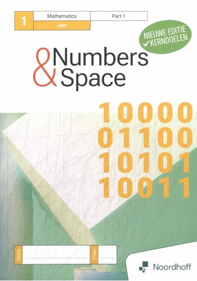 Afbeelding van Numbers & Space vwo 1 deel 1 leeropdrachtenboek