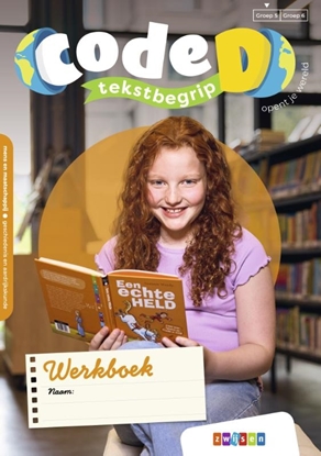 Afbeeldingen van Code D Groep 5 tekstbegrip werkboek